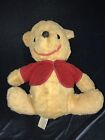 Vintage Winnie The Pooh Plush Disney Stuffed Animal Made In Ca Snap Jacket