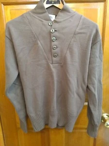 Medium Herren Military Pullover Oliv Drab 100% Wolle - Bild 1 von 6