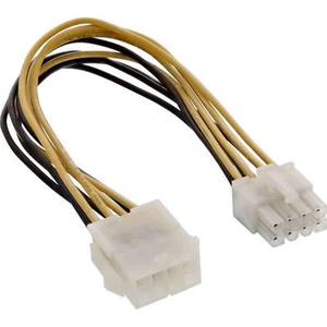 InLine Stromverlängerung intern Netzteil -> Mainboard 8poliger Stecker (26631) - Bild 1 von 1