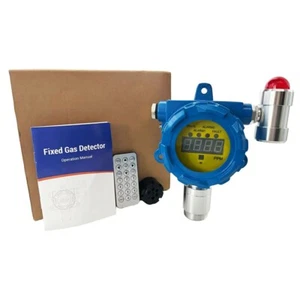 N2 Gas Detector Fixed Nitroge Detector with (70-100)%VOL Sound and Light Alarm - Picture 1 of 19