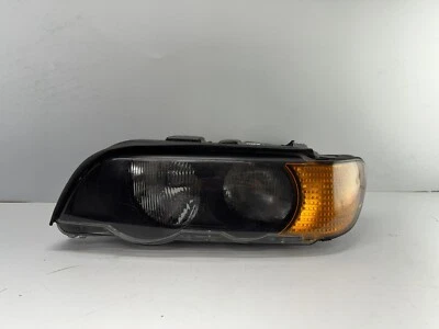 Farol esquerdo driver halogênio fabricante de equipamento original 2000 2001 2002 2003 BMW X5 E53 - Imagem 1 de 4