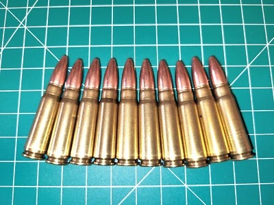 Paquete de 10 tapas a presión de latón para SKS de 7,62 x 39 Foto 1 de 3