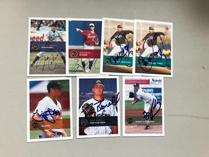 2000 Just Autographs Brian Tallet--Danny Borrell--Tripper Johnson--Omar Ortiz+++ - Picture 1 of 2