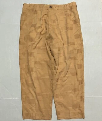 Pantalones Vintage Jams World Mujer Talla L Naranja Cintura Elástica Pierna Ancha 26 Entrepierna Foto 1 de 4