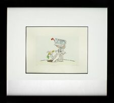 Chuck Jones Bugs Bunny Etching Warner Brothers. Limited Edition of 500 FRAMED
