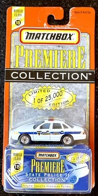🚨Matchbox Premiere State Police II Series 18 South Dakota Highway Patrol 🚨 - Image 1 of 4