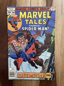 MARVEL TALES #90-SPIDER-MAN-KA-ZAR-KRAVEN THE HUNTER-JOHN ROMITA SR. VF/NM 9.0 - Bild 1 von 16