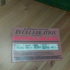1984 In Celebration Royal Mail 200 Years Souvenir Book Presentation Booklet - Picture 1 of 3