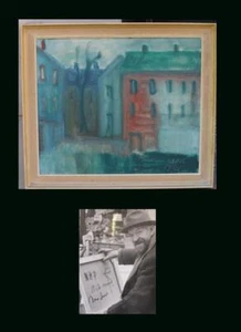 Svend Tauscher (1911) Geliebter Hobokünstler. Früh morgens. Kopenhagen. 1965 - Bild 1 von 9