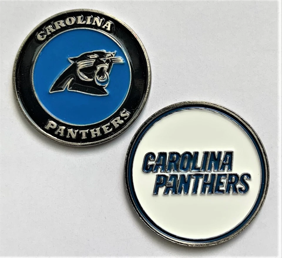 Carolina Panthers Golf Ball Marker New