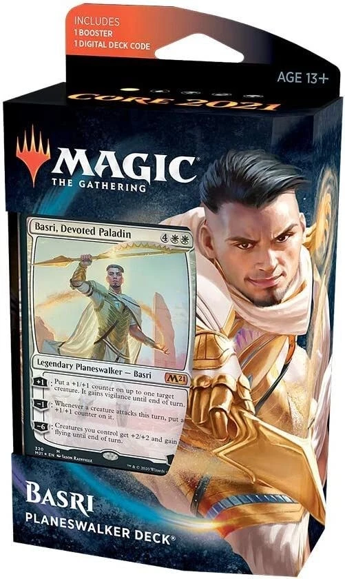 MTG Magic The Gathering Basic Set 2021 Planeswalker Deck Basri New - Image 1 of 1