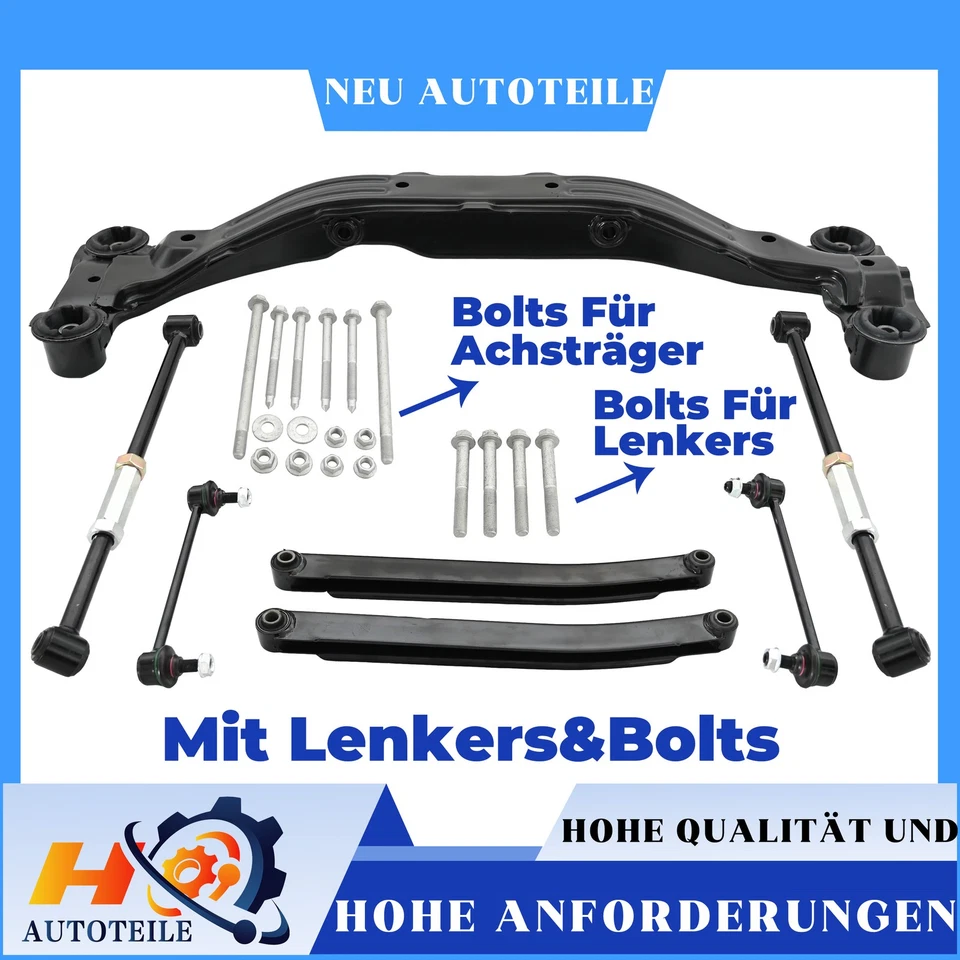 Achskörper Hinterachse für Hyundai Tucson JM Kia Sportage 2WD U Querlenker - Bild 1 von 4