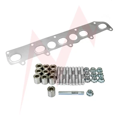 TD5 Exhaust Manifold Uprated Extended Stud Kit And Gasket LKG100470 - Image 1 of 4