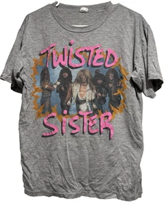 Vintage 1986 TWISTED SISTER Come Out and Play Rock Concert Tour T-Shirt - Picture 1 of 8