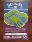 Burnley v Everton 1965-66 programme 