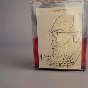 NEAR MINT Indiana Jones Heritage 2008 sketch card Howard Shum Wu Han - David Yip - Picture 1 of 17