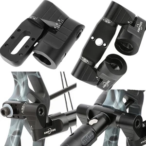 Double Single Side VBar Stabilizer Adjustable Quick Disconnect Archery Bow Shoot - Picture 1 of 22