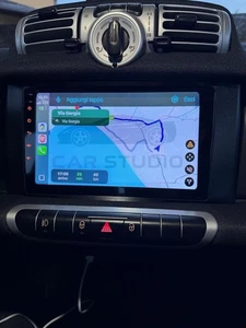 CarPlay Smart 451 Autoradio Android 9" 2005-2015 GPS Navi Bluethooth 6/128 GB - Foto 1 di 7