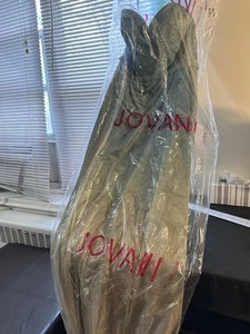 Jovani  Gown Prom Formal Strapless Dress Ombré Green  Size 8 NWT - Picture 1 of 7