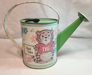 Vintage Shirt Tales Metal Watering Can Panda Pammy Tiger TYG Hallmark 1981 - Picture 1 of 10