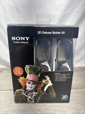 2010 SONY 3D Alice In Wonderland Blu-Ray 3D Movie Deluxe Starter Kit V - Image 1 of 4