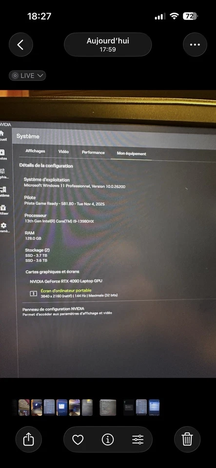 ordinateur portable gamer - Photo 1/4