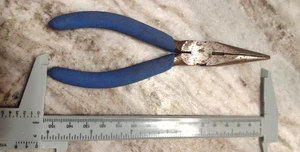 Blue Handle  6" Needle nose Pliers and Clippers TL - Picture 1 of 5