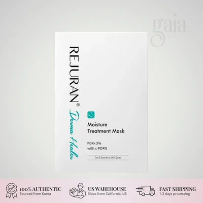 REJURAN Derma Healer Moisture Treatment Face Mask 23ml (5 Sheets) - Image 1 of 2