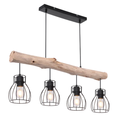 Globo 4-flg Pendelleuchte Mina - Bild 1 von 4