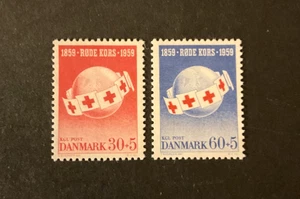 Stamps Denmark Scott #B26-7 never hinged - Picture 1 of 1