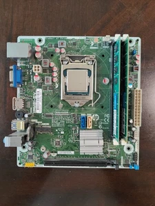 HP IPM81-SV MicroATX Motherboard w/I/O Shield, Intel Core I3-4170, 8GB DDR3 RAM - Picture 1 of 6