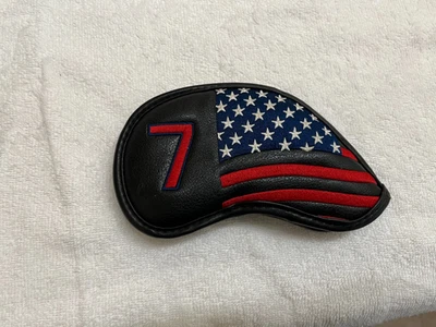 Stars and bars 7 iron headcover Excellent - Image 1 of 2