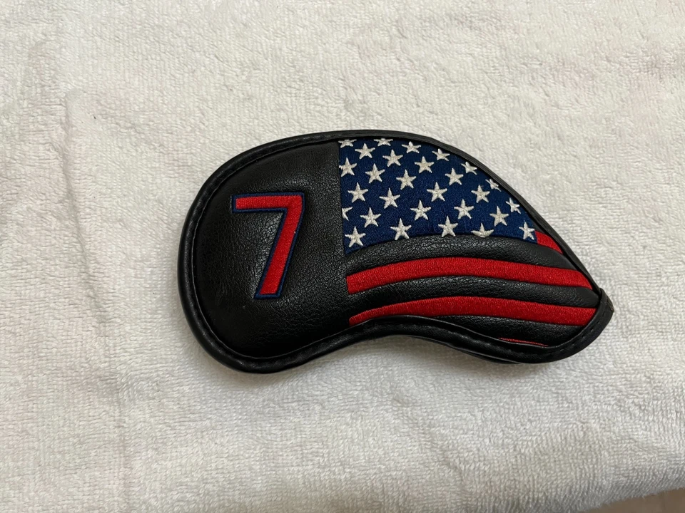 Stars and bars 7 iron headcover Excellent - Image 1 of 2
