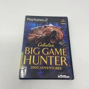 Cabela's Big Game Hunter: 2005 Adventures PS2 Game No Manual - Picture 1 of 10
