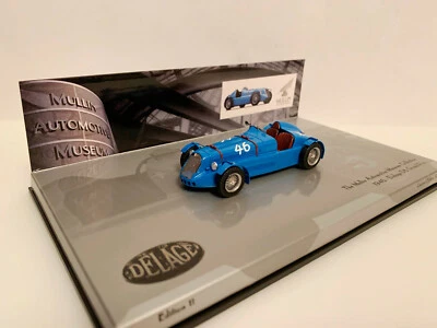 1/43  DELAGE D6 GP 1946 L.E. 1948 pcs. /  Minichamps - Image 1 of 4