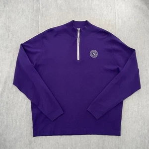 Peter Millar Warmth Sweater Adult Large 1/4 Zip Pullover The Club At Nevillewood - Picture 1 of 12
