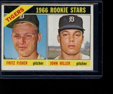 1966 Topps #209 Rookie Stars Fritz Fisher John Hiller RC -
