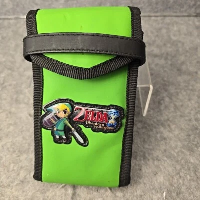 The Legend Of Zelda Phantom Reloj de Arena Switch N Llevar Nintendo DS Estuche Verde Foto 1 de 4