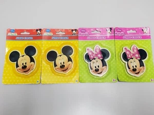 Disney Radiergummi Mickey Minnie Mouse Jumbo Neu aus altem Lagerbestand versiegelt Clubhaus Lot 4 - Bild 1 von 10