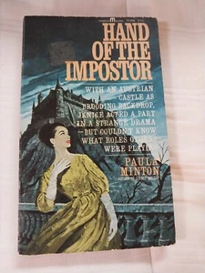 Hand Of The Imposter by Paula Minton, 1965 Lanvcer PB, VG, Nice Cover Art - Picture 1 of 7