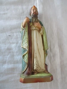 Tiza de colección San Judas Patrón de la Esperanza Colombia-Estatuario Italia 8,5"t años 50 - Imagen 1 de 13