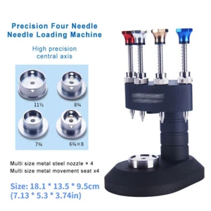 Presser Needle Installation 4-pin Watch Hand Pressing Setting Machine Wristwatch - Picture 1 of 11