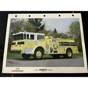 Folleto de camión de bomberos American LeFrance P-SPP-2 serie Spartan - Imagen 1 de 8