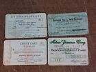 1937 1938 Vintage Cards Miami Dirvers License General Tire Aetna Finance Zoo