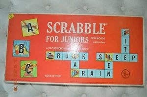 SCRABBLE FOR JUNIORS BY SELCHOW & RIGHTER, 1964 – Edition Two - Picture 1 of 10