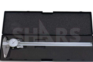 Shars 12" Dial Caliper .001" Shock Proof Stainless Steel 4 Way New R} - Picture 1 of 9