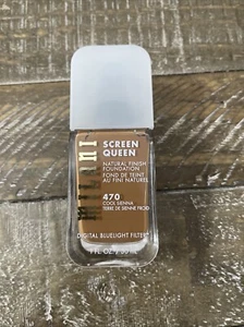 Milani Screen Queen Natural Finish Foundation 470 Cool Sienna - Picture 1 of 4