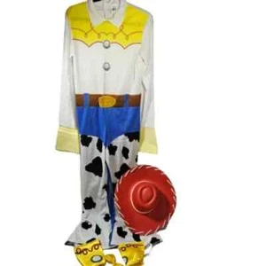 2pc Disguise Toy Story Jessie Jumpsuit & Hat Halloween Costume Toddler 3T-4T - Picture 1 of 2