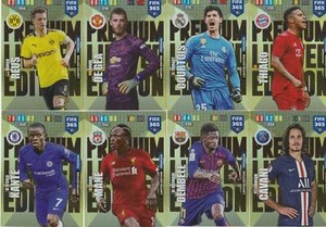 Limited Premium + Gold FIFA 365 2020 Adrenalyn XL Panini Set 12 Cards