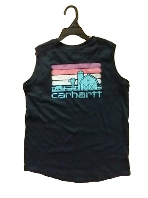 NEW Girls Carhartt Tank  Barn Size Medium 10 - Image 1 of 3